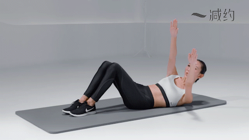 第四个动作:卷腹转体