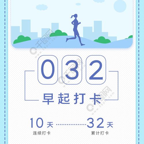 原创日签朋友圈早起打卡宣传手机海报2年前发布