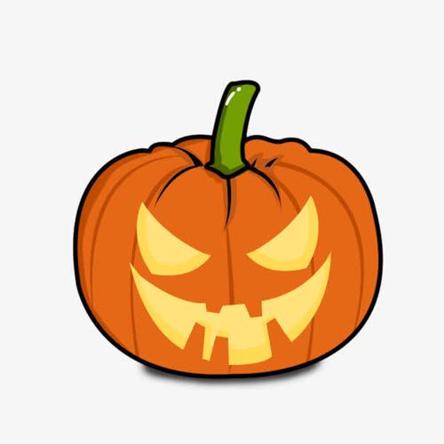 卡通南瓜笑脸