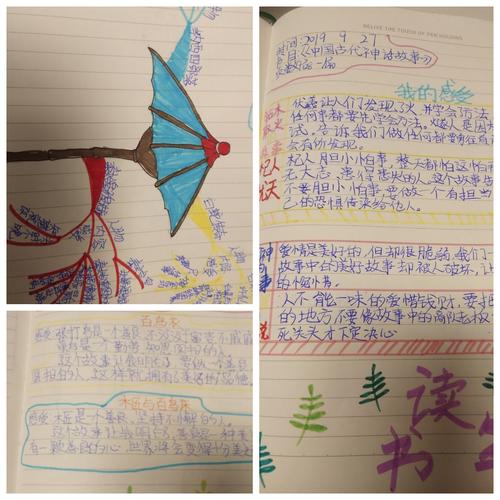 认真记好每一篇读书笔记.对好词好句进行积累.