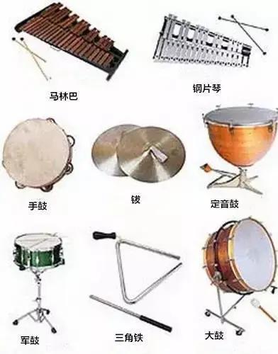 四,打击乐器组