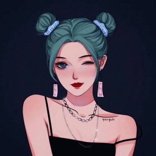 女生头像:2021年最新卡通动漫女头第一期