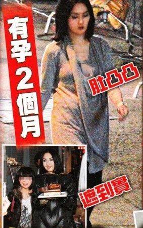 陈浩民老婆产女杨千嬅怀孕 娱乐圈扎堆"造人"(图)