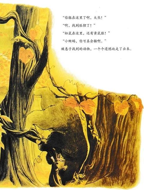 绘本故事——《森林里的躲猫猫大王》
