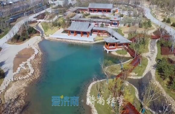洋涓湖公园基本建成,附近的天桥区市民文化中心也即将竣工济南资讯