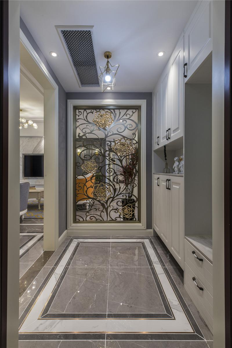 简欧风四居室玄关装修效果图