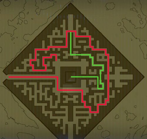 「塞尔达传说 旷野之息」三个试炼神庙迷宫的走法