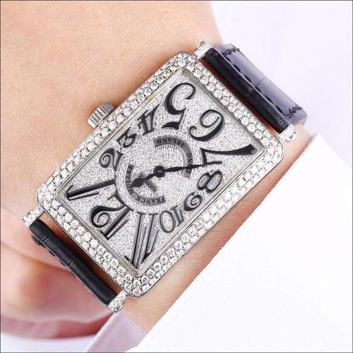 franck muller 法兰克穆勒满天星后镶钻石英时尚男表