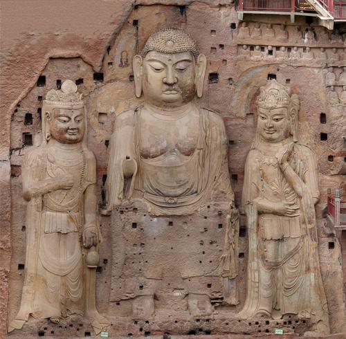 西行记事--麦积山石窟