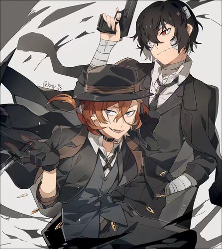 文豪野犬#双黑〈twitter:krgr_78〉