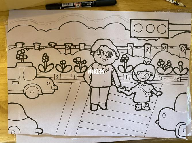 文明礼仪主题绘画_绘画_文化_绘画