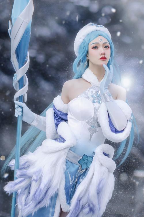 三组国人妹子cos的《王者荣耀》游戏角色"王昭君"!造型不错哦