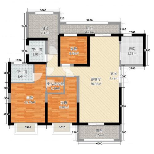 江南万达华府户型图大全,装修户型图,户型图分析,户型图设计方案