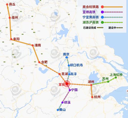 高铁,安徽,南京,宣城,南京成了安徽的"高铁省会"