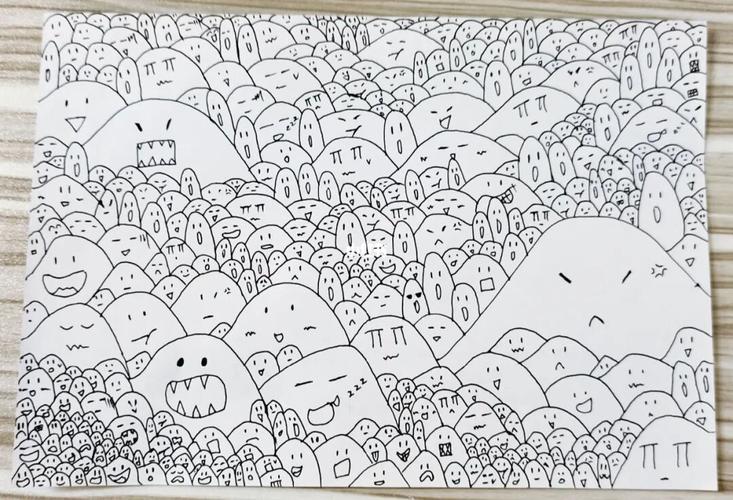 解压啦|涂涂画画_解压_绘画_简笔画_涂鸦_潮流_潮流艺术_潮流插画