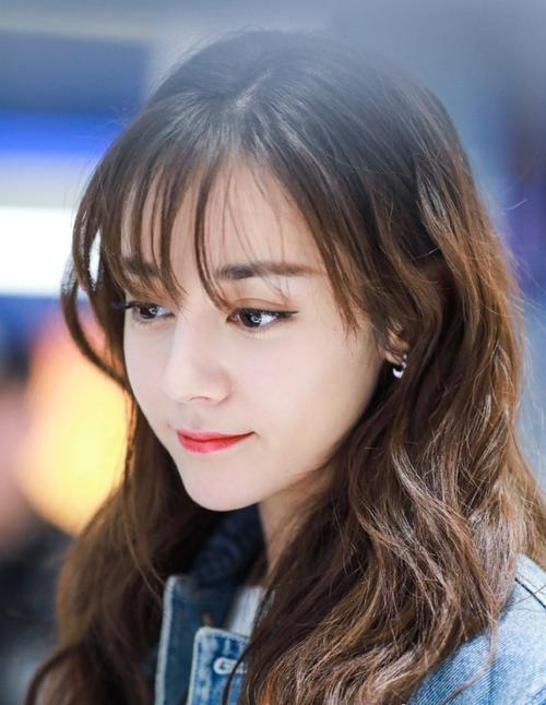 女明星的刘海造型,唐嫣迪丽热巴杨紫angelababy