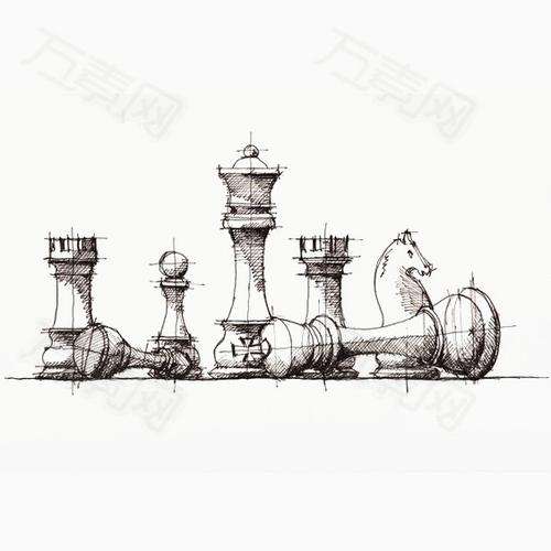 手绘国际象棋