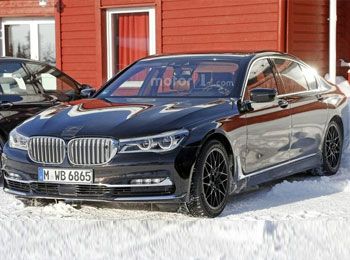 疑似宝马m7谍照曝光 定位于7系旗舰车型