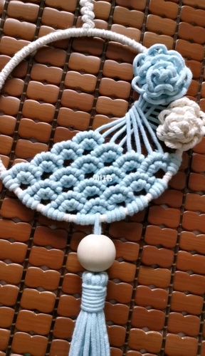 macrame编绳教程,挂饰挂件编织教程一_挂饰_挂件_手工