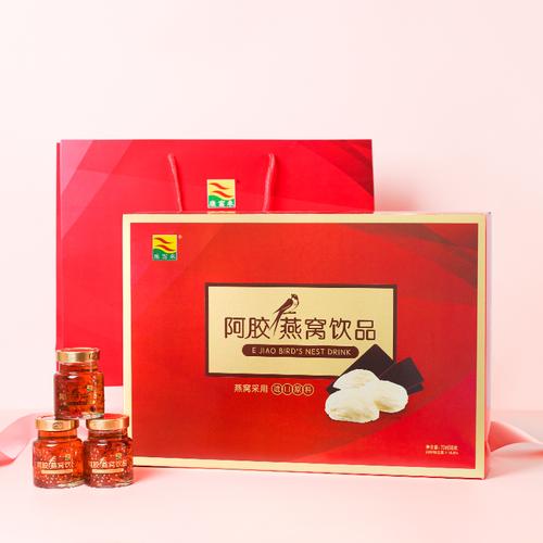 康富来阿胶燕窝饮品 东阿镇阿胶配冰糖燕窝 女人孕妇即食滋补品
