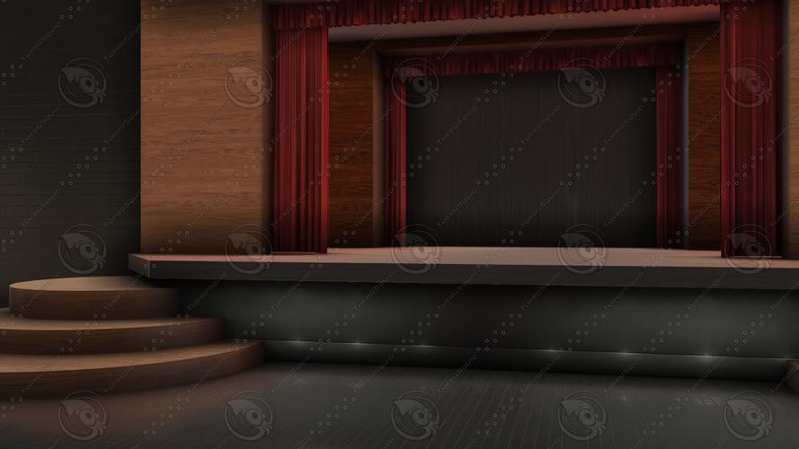 剧院舞台工作室3d模型