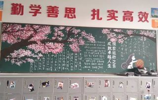 简单水彩黑板报 水彩黑板报图片素材