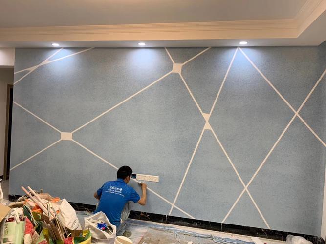 艺术漆背景墙_背景墙_艺术_家居家装_装修