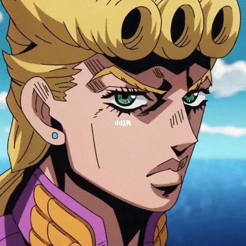 jojo头像系列-乔鲁诺-②_头像_jojo_素材_头像