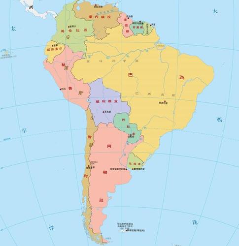 南美洲国土面积最大的国家"巴西",也是世界国土第五大