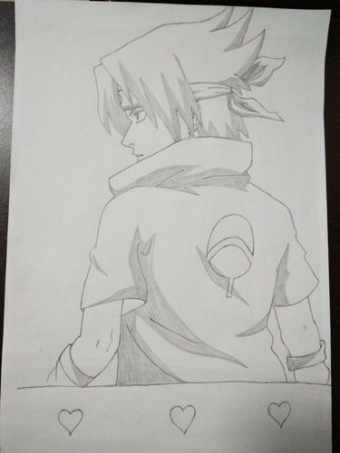 手绘《火影忍者》——佐助篇