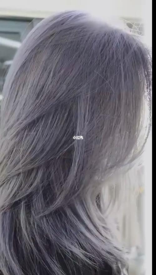 夏季推荐发色紫灰色显白推荐发色巨好看