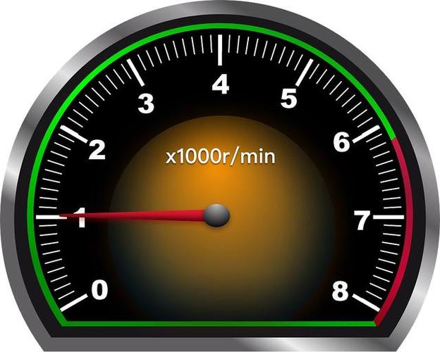 这是发动机转速单位,转速表下面会有一个x1000rpm,代表每分钟千转.