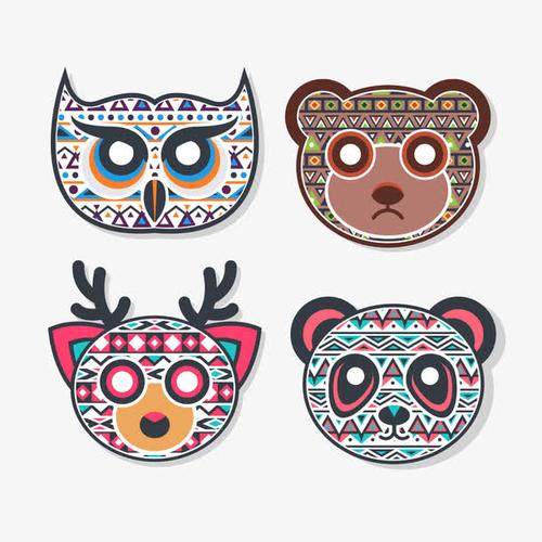 关键词 : 动物,对称,纹理,可爱,装饰