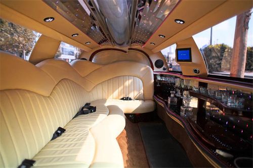 林肯加长版帝王般的内饰改装,帝王般的享受_搜狐汽车