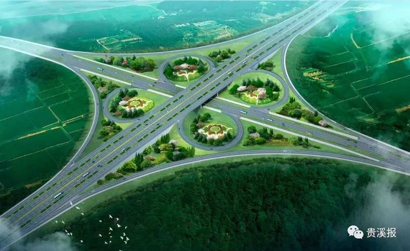 城西大道全苜蓿叶式互通