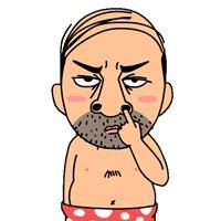 日渐秃顶表情图片 搞笑头发秃顶图片_微信头像图片大全