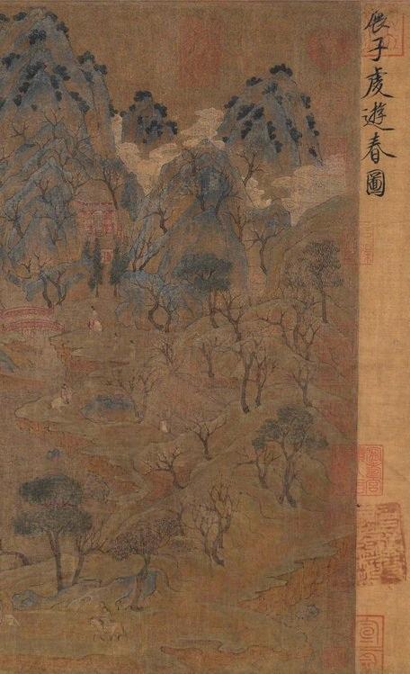 试听180秒第一讲:展子虔《游春图》