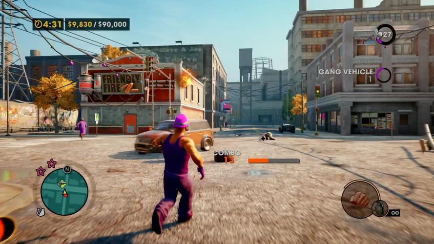 《黑道圣徒3:重制版》实机演示 画质翻新,神韵犹在