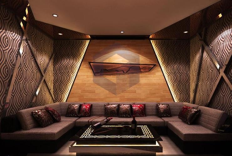 ktv包厢装修设计效果图片案例-天一装饰效果图