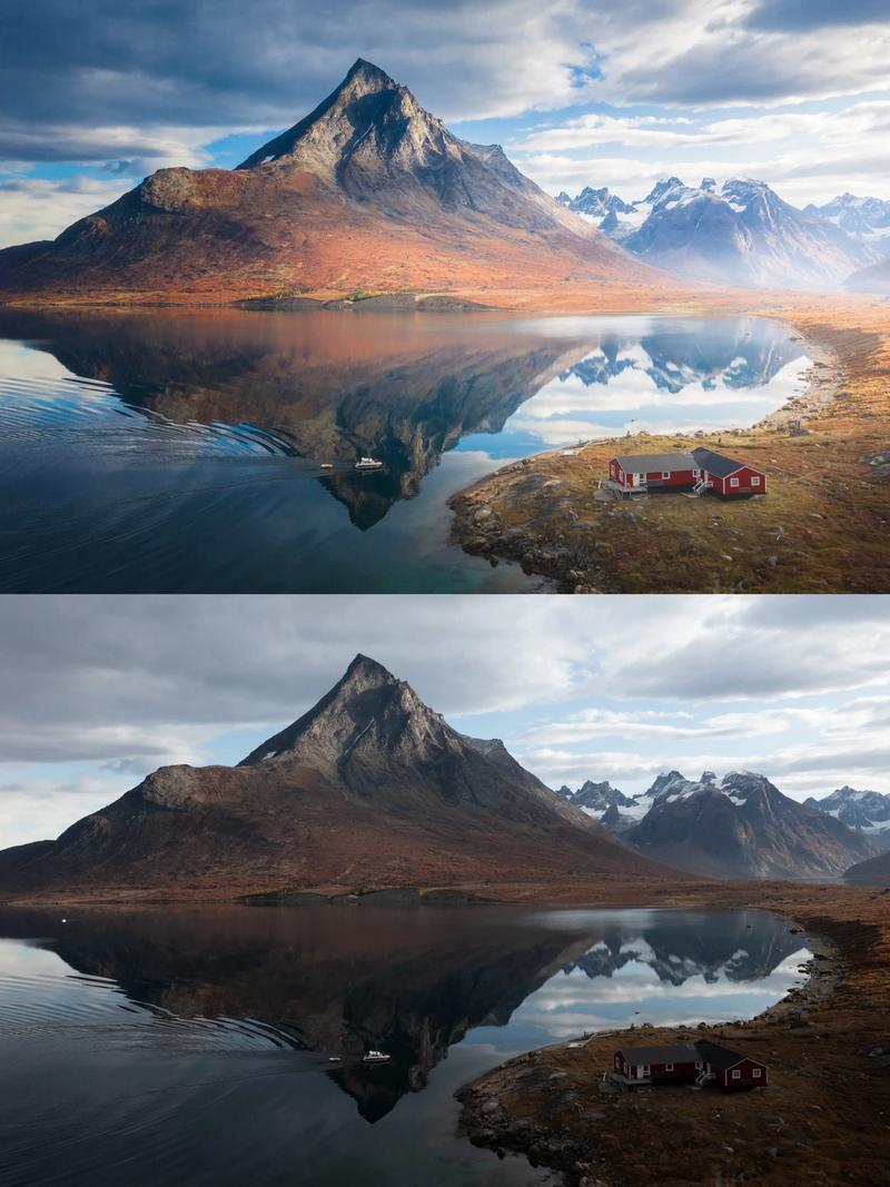 专业风光摄影师修图前后对比第4集.我认为摄影后期的意义,真实