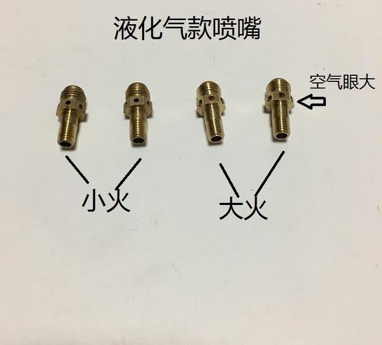 华帝燃气灶i10043b改装天然气 液化气喷嘴10043b配件 铜接头