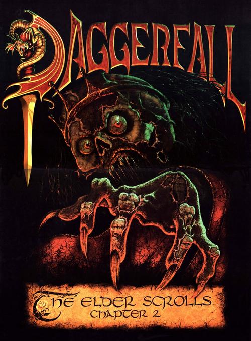 daggerfall box cover
