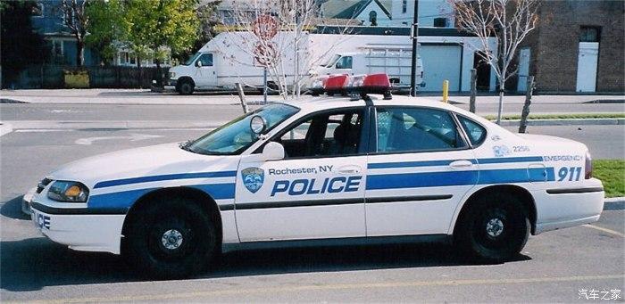 美国纽约雪城警车