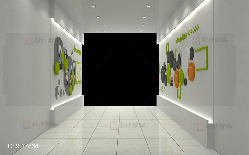 墙面设计-zs|展厅展馆3d模型|设计智库模型网