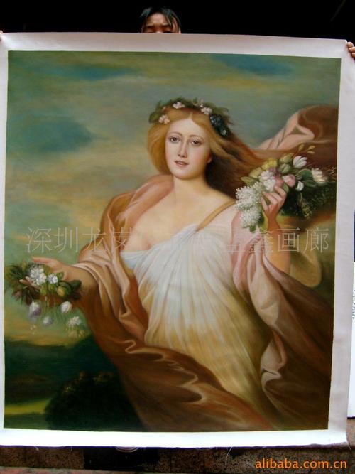 世界名画人物油画供应高质量临摹油画(图)古典人物画