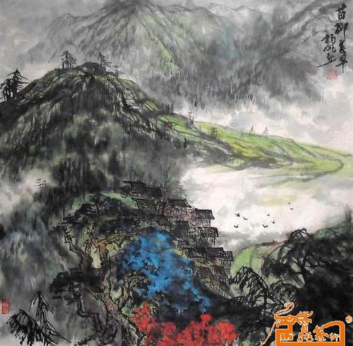 杨鸿林-作品2-淘宝-名人字画-中国书画服务中心,中国