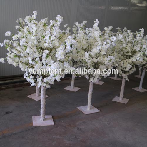 wedding table decorative white cherry blossom tree