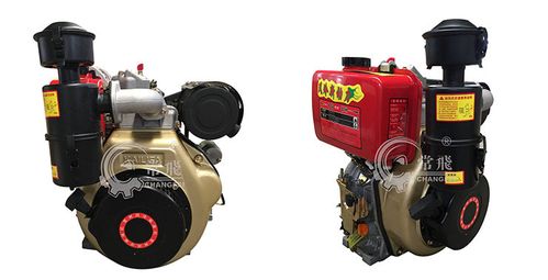 风冷柴油机186fa手动8马力微耕机适配小型单缸柴油发动机