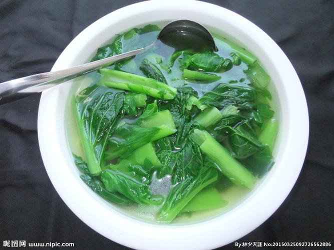 青菜汤图片