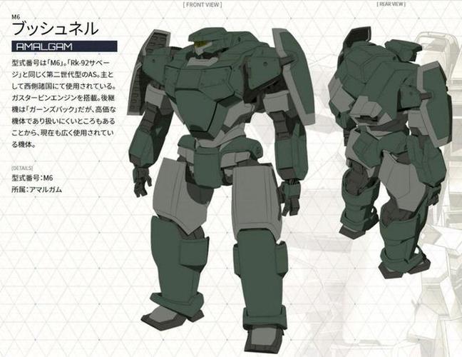 全金属狂潮机体设定_看图_机甲mk2吧_百度贴吧